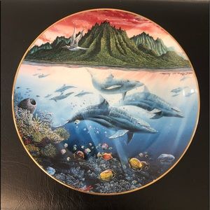 Collection plate #UNDERWATER PARADISE